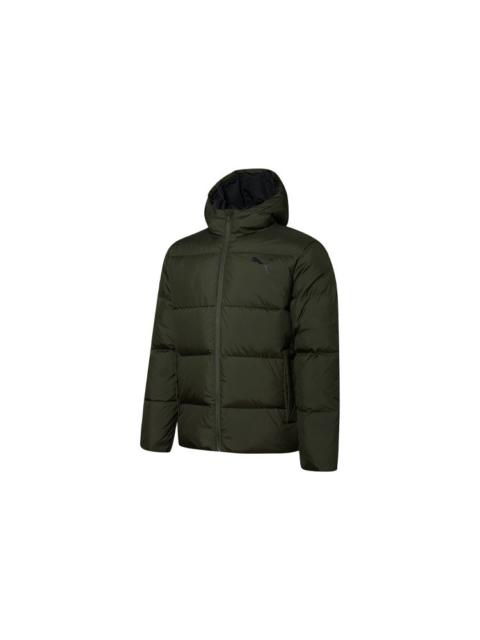 PUMA Essential Down Coat 'Green Black' 586929-70