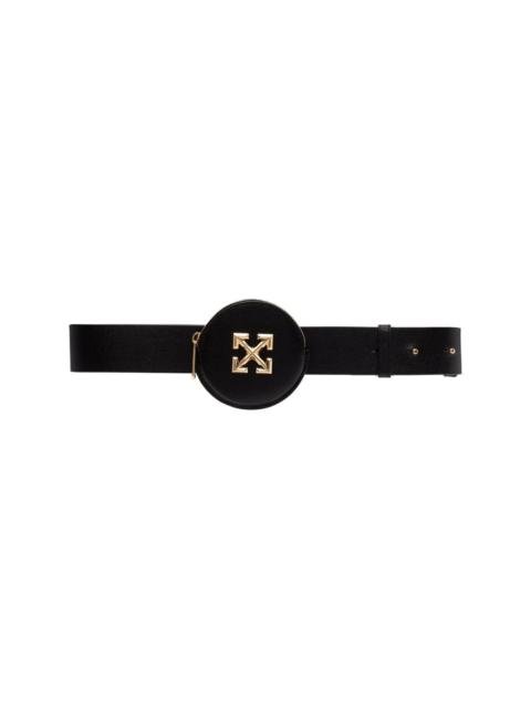 Arrows-motif purse belt