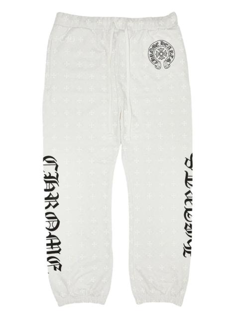 monogram-print  track pants