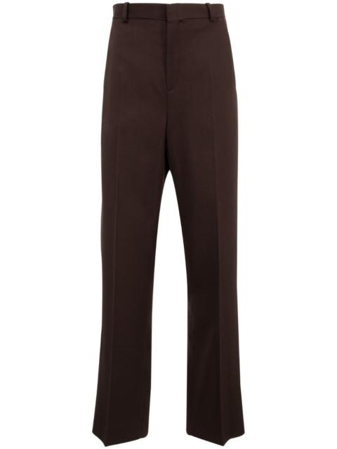 straight-leg trousers