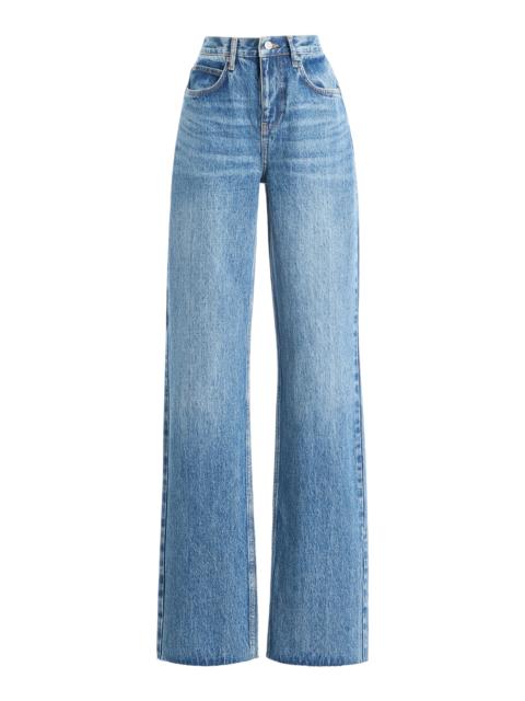 Dalston Wide-Leg Jeans blue