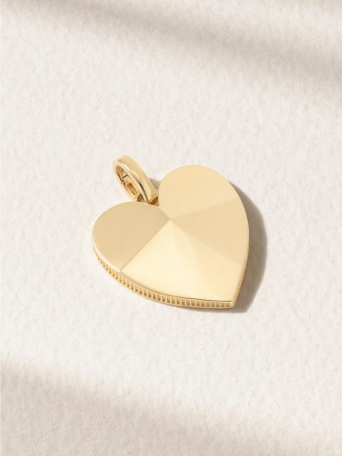 Facets Of Love 18-karat Gold Diamond Pendant