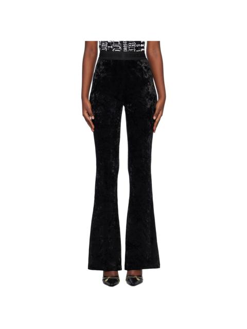 Black Velour Lounge Pants