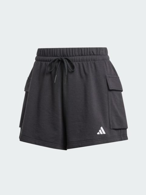 Essentials Small Logo French Terry Cargo Shorts