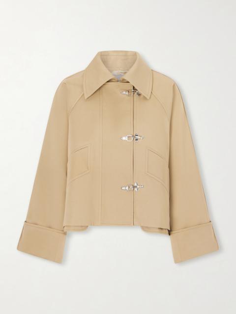 Cotton-gabardine Jacket