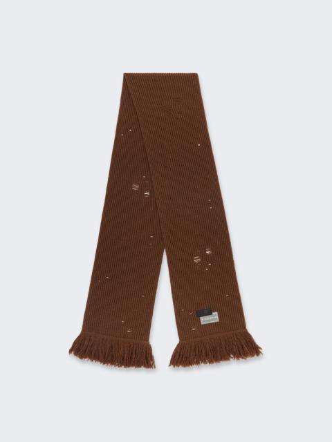 Scarf Brown Melange