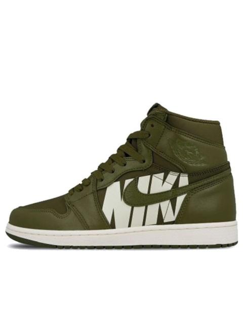 Air Jordan 1 High OG 'Olive Canvas' 555088-300
