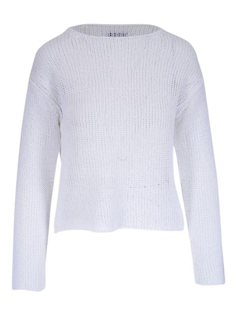 open-knit jumper