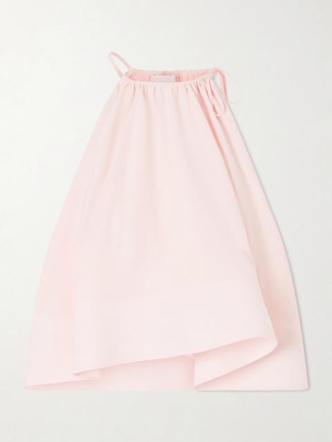 Sleeveless Silk-crepe Top