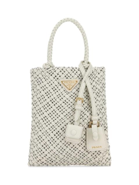 White Leather Handbag