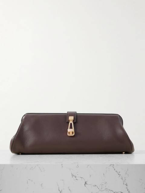 Paola Leather Clutch