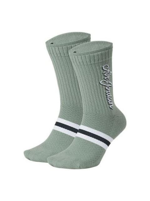 Air Jordan Unisex Sports Socks 1 Packs Green SK0024-352
