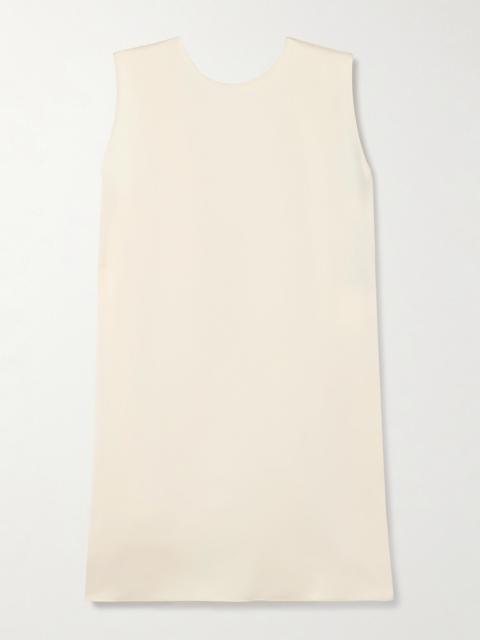 Barb Open-back Satin Tunic