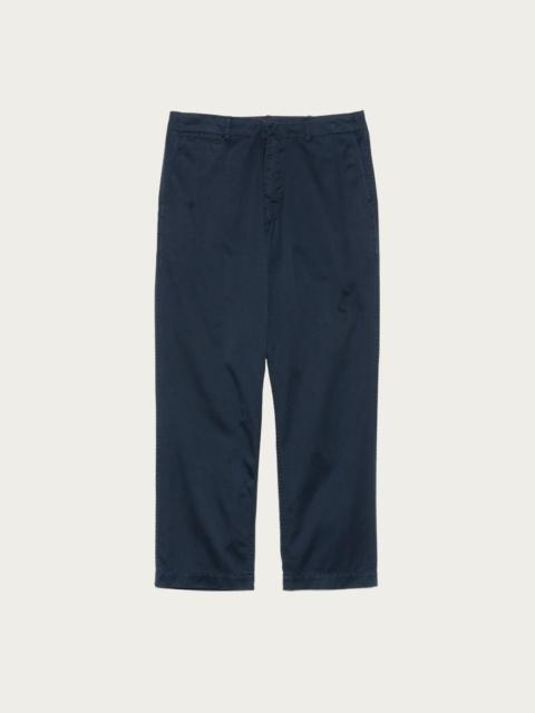 Wide Chino Pants - Navy