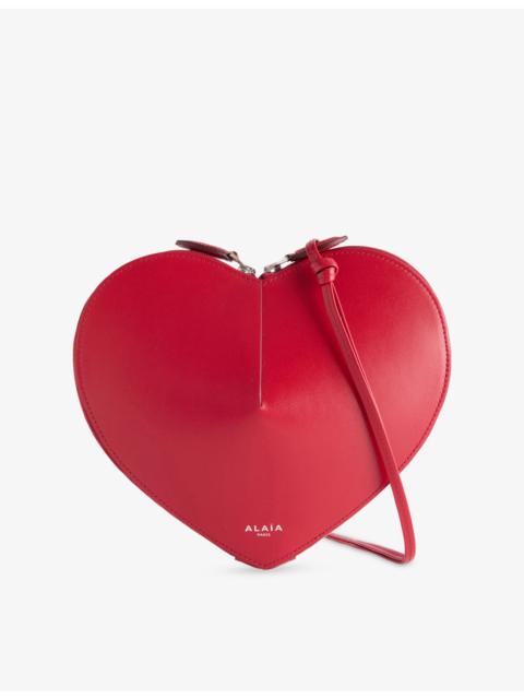Le Coeur heart-shaped leather cross-body bag