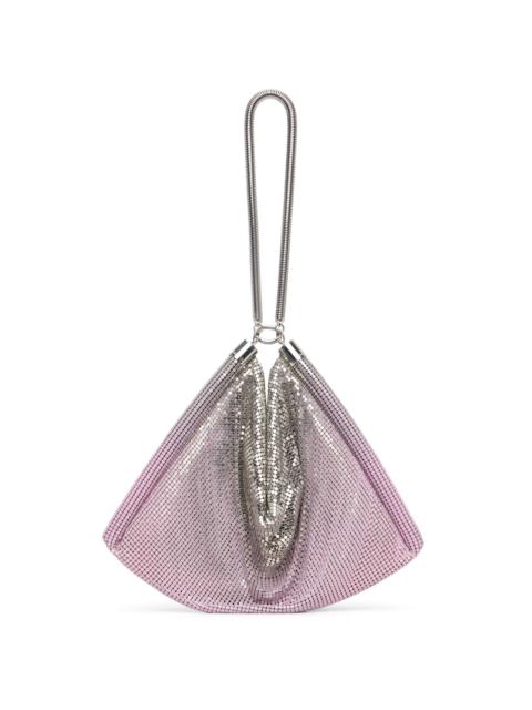 Silver & Pink Chainmail Pocket Bag