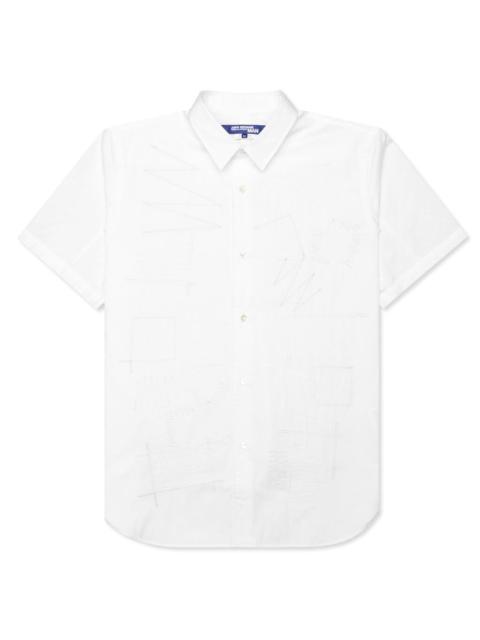 JUNYA WATANABE MAN SHIRT - WHITE/OLIVE