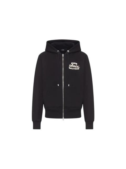 AMIRI Club Zip Hoodie Black
