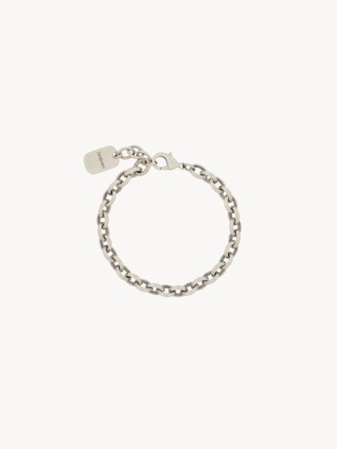 PEAKED CHAIN BRACELET IN METAL