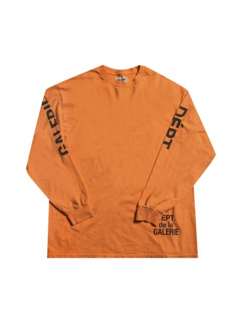 Gallery Dept. French Collector Long-Sleeve Tee 'Orange'