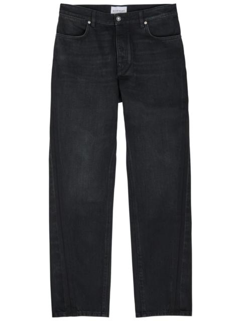 Givenchy Couture Seam Straight-leg Jeans