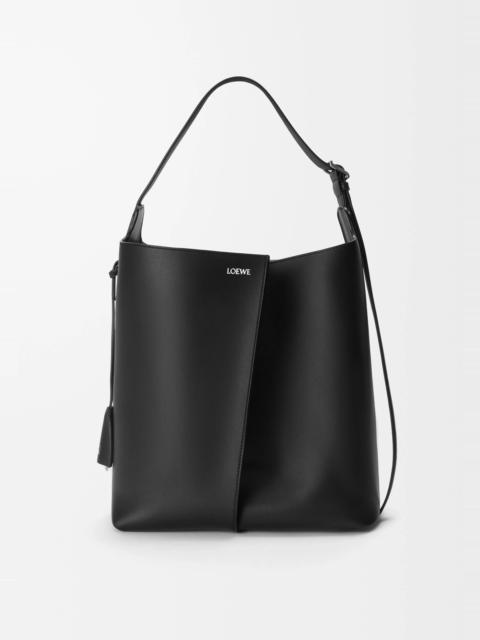 Large Bilbao bucket in smooth calfskin