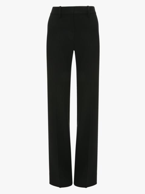 Tailored Straight Leg Trouser In Black