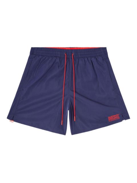 drawstring logo-detail swim shorts