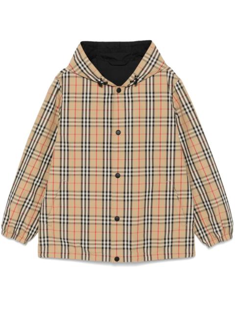 reversible Vintage-Check jacket