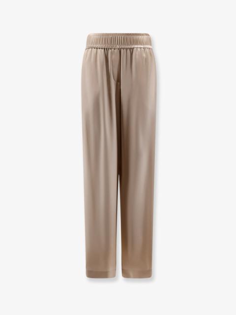 Stretch Silk Trousers