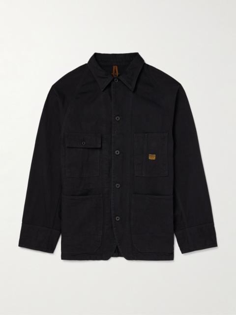 Cactus Cotton-Twill Jacket Black