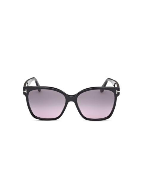 square-frame sunglasses
