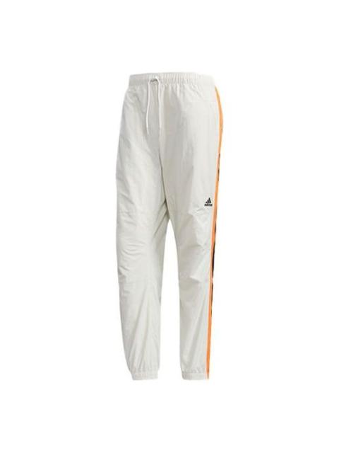 adidas M Mh Cb Pnt Stripe Loose Sports Pants Gray FM5456