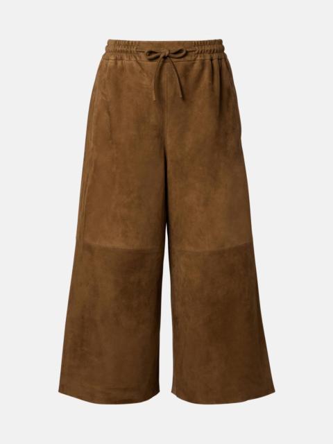Suede culottes