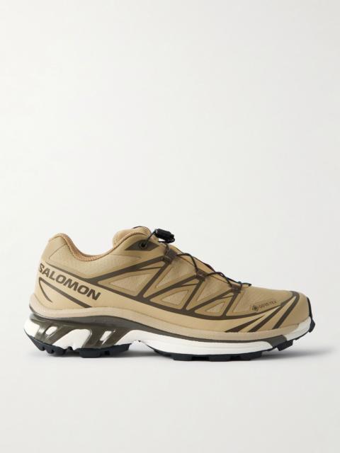XT-6 TPU-trimmed GORE-TEX mesh sneakers Taupe