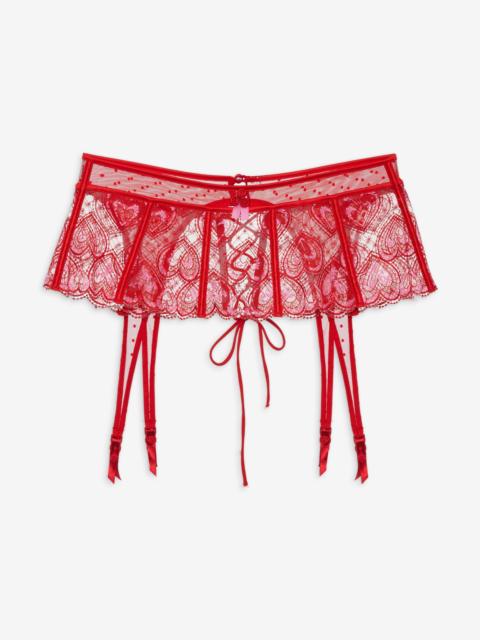 Heartbeat Garter Belt