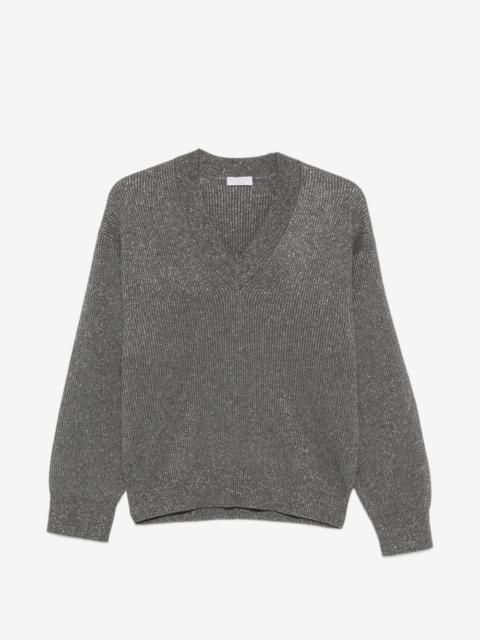 V-neck sweater