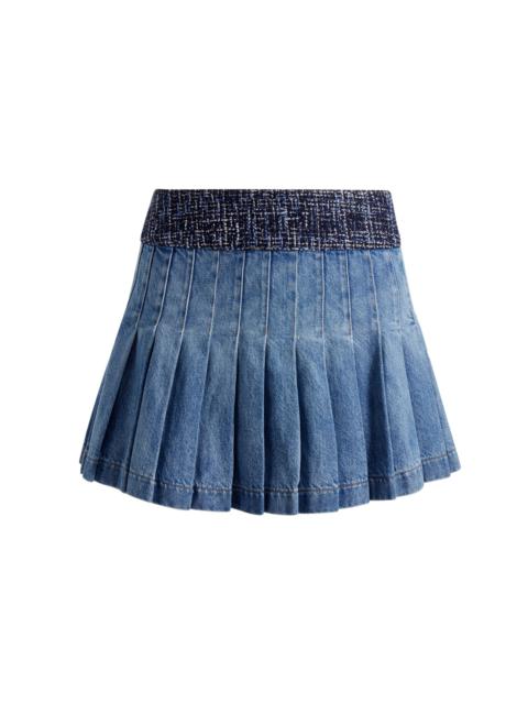 MERA DENIM MINI SKIRT