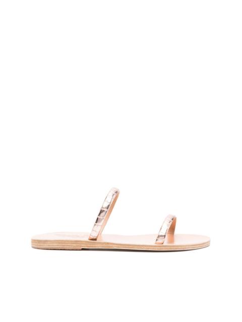 leather-strap sandals