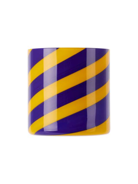 Orange & Blue Murano Glass