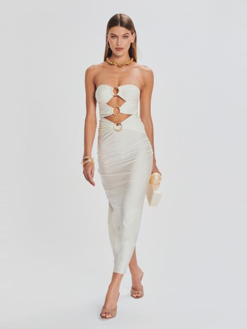 LILY LYCRA MAXI DRESS