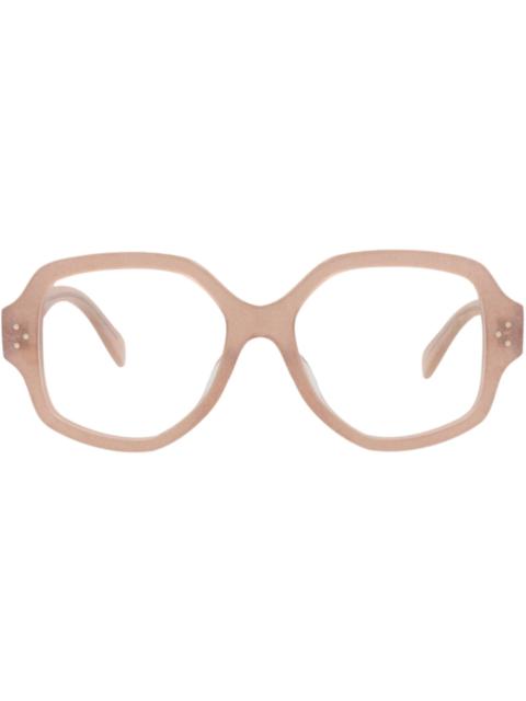 Celine Square-Frame Acetate Optical Frames Pink Pink Transparent (CL50135I-53-074)