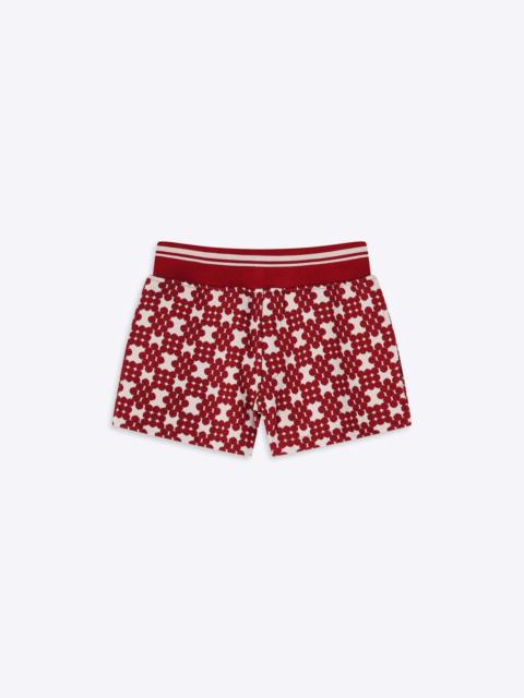 RIBBED JACQUARD SHORTS