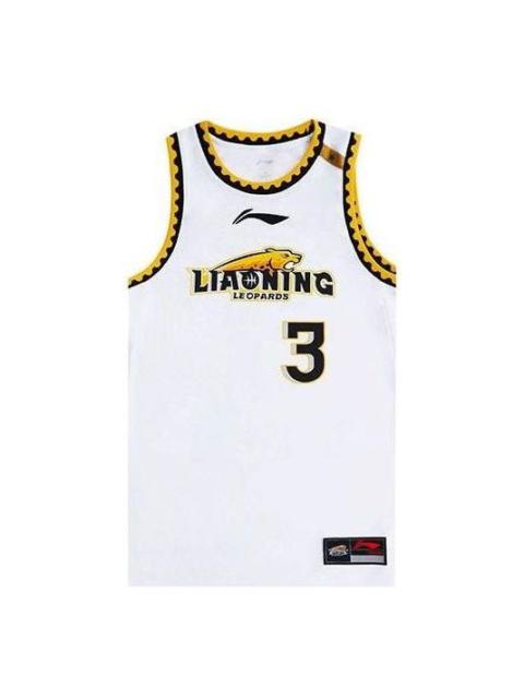 Li-Ning x CBA Allen Guo Liaoning Flying Leopards Basketball Jersey 'White' AAYR639-1