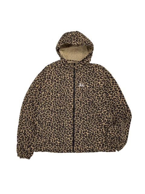 Stüssy Lightweight Hooded Jacket Cheetah