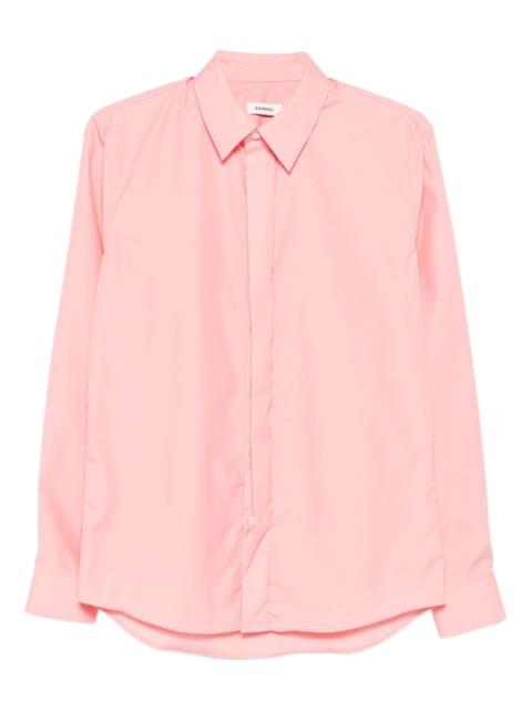 long-sleeve cotton shirt