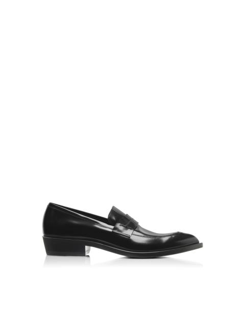 BRUSHED LEATHER EVA LOAFER