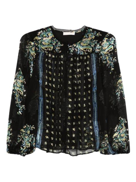 embroidered blouse