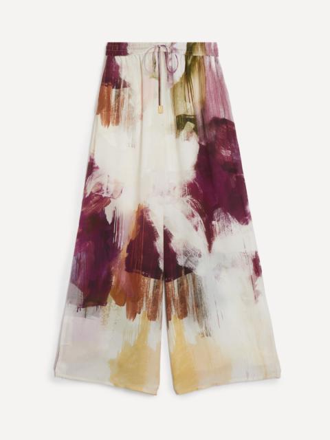 Atomic Impressionist Silk Trousers