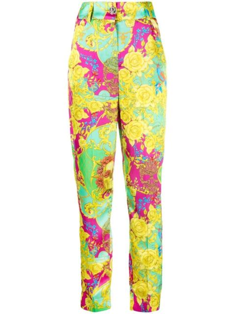 New Baroque print trousers
